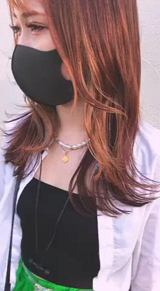 セミロング カラー パーマ ヘアアレンジ 【ツヤ髪美容師】 ツダケイスケのヘアスタイル