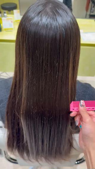 ロング La fith rosa所属・miharu🐱 茨木/透明感カラーのヘアスタイル