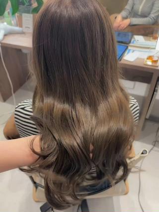 ロング カラー レイヤーカット/ボブ /nene🍥⋆*のヘアスタイル