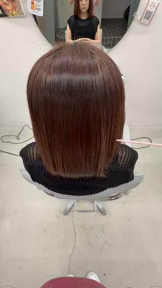 パーマ 山城まりも/ モデル様募集中/西宮のヘアスタイル