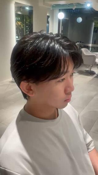 ショート メンズ ヤリタ カケルのヘアスタイル