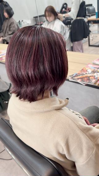 ショート lafithhairelan所属・lafithhair スタイリスト岡由羅のヘアスタイル