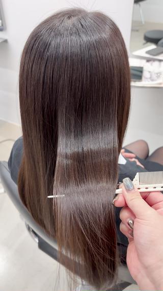 ロング カラー lafithhairelan所属・lafithhair スタイリスト岡由羅のヘアスタイル