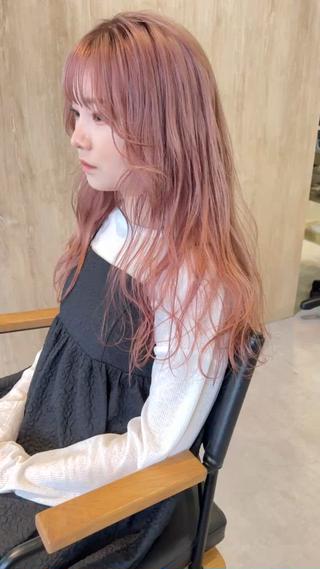 ロング 透明感カラー／ 髪質改善／ボブ／中山のヘアスタイル
