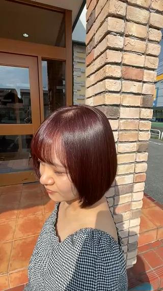 ショート カラー La Ruelle yoko🐈髪質改善のヘアスタイル