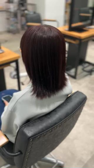 ミディアム ワンカラーモデル募集 /Mayaのヘアスタイル