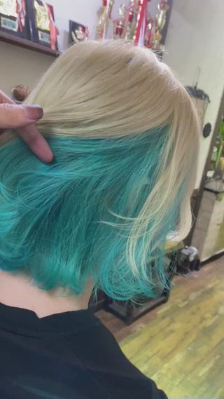 ミディアム カラー PSY(サイ)所属・PSY(サイ)池袋 金田尚久🎨のヘアスタイル