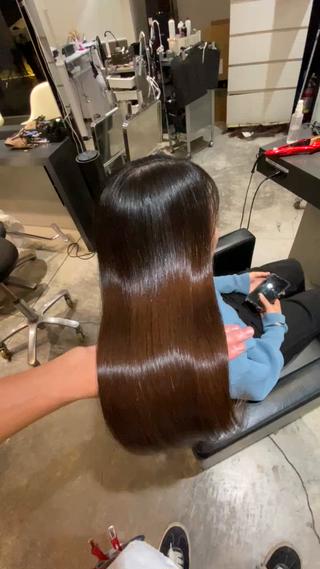 ロング 本多將人 カットモデル大募集のヘアスタイル