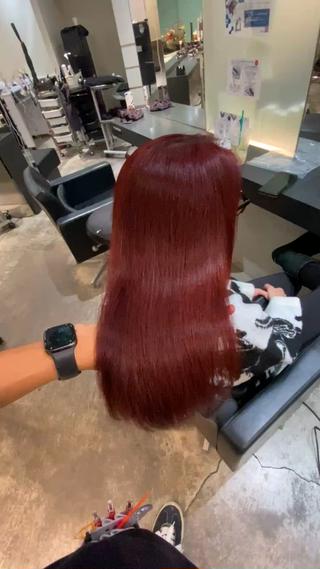 カラー 本多將人 カットモデル大募集のヘアスタイル