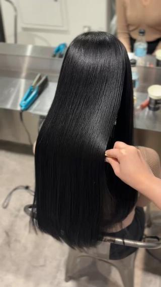 ロング 髪質改善♡ 保坂汐音のヘアスタイル