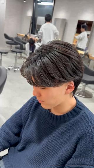 パーマ メンズ パーマ特化 まなるのヘアスタイル
