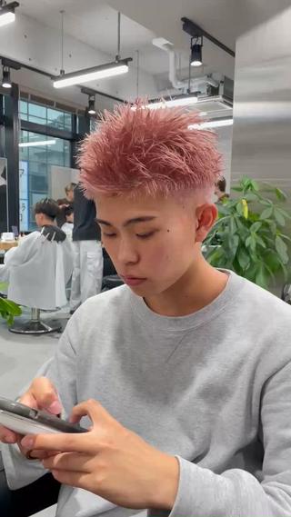 メンズ パーマ特化 まなるのヘアスタイル