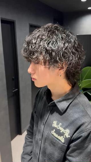 パーマ メンズ パーマ特化 まなるのヘアスタイル