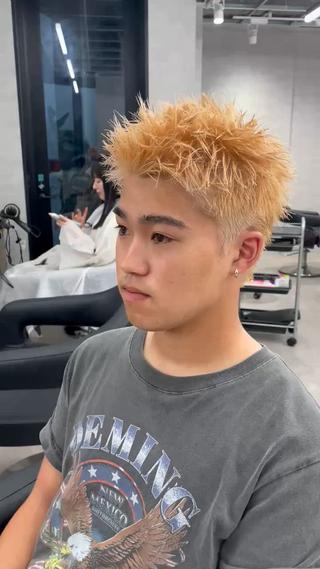 メンズ パーマ特化 まなるのヘアスタイル