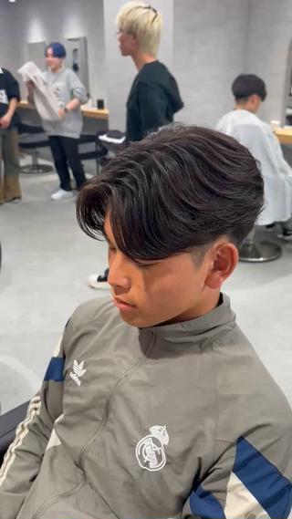 パーマ メンズ パーマ特化 まなるのヘアスタイル