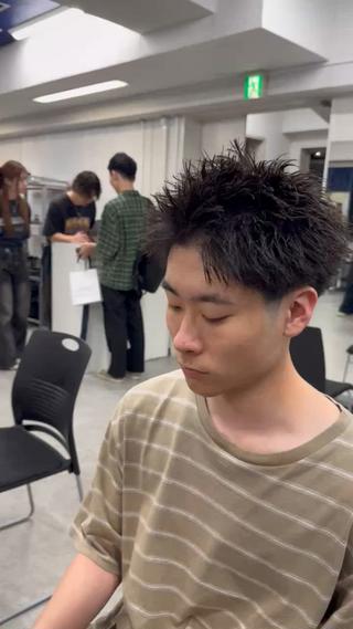 メンズ パーマ特化 まなるのヘアスタイル