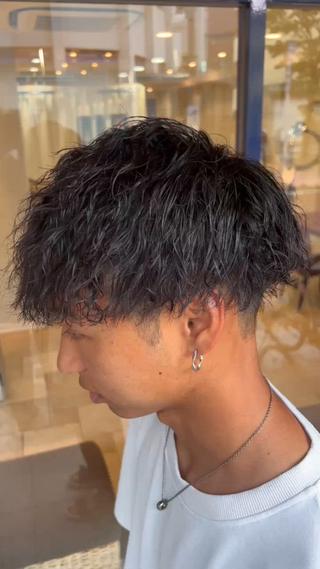 ヘアアレンジ メンズ 坂口 叶汰のヘアスタイル