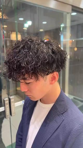 ヘアアレンジ メンズ 坂口 叶汰のヘアスタイル
