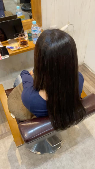 ロング カラー FASCINO/ 蒔野千遥のヘアスタイル