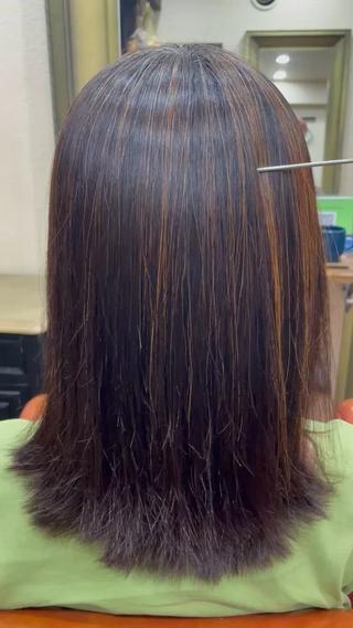 セミロング 由谷 祥伍のヘアスタイル