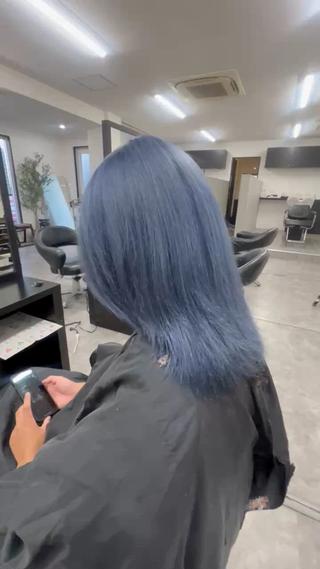 ミディアム LOBY所属・LOBY トモヤのヘアスタイル