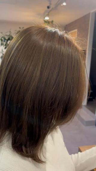 ミディアム カラー 脇田 光樹のヘアスタイル