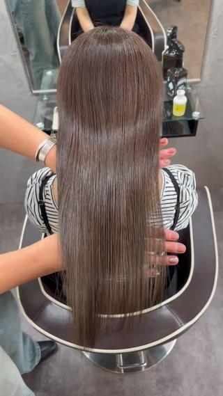 ロング カラー NEOSALON Blast所属・デザイン/美髪カラー 艶職人/福井SHUNのヘアスタイル