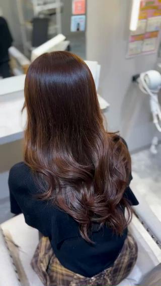 カラー 🤍ふんわりアイドル カラー🎀Rio🪽のヘアスタイル