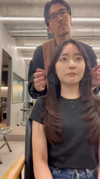 セミロング sakoda shunkiのヘアスタイル