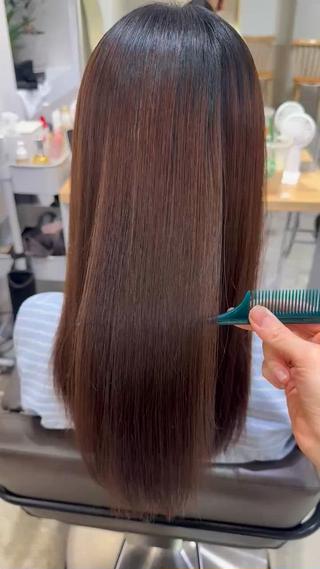 ロング 🎀縮毛矯正／ メンズパーマ／りんのヘアスタイル
