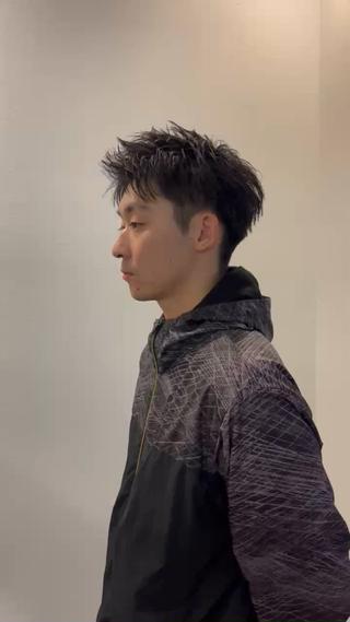 アップバング
刈り上げはスタンダードの9mm 