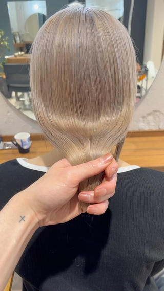 ミディアム カラー 【代表】 辻龍樹のヘアスタイル