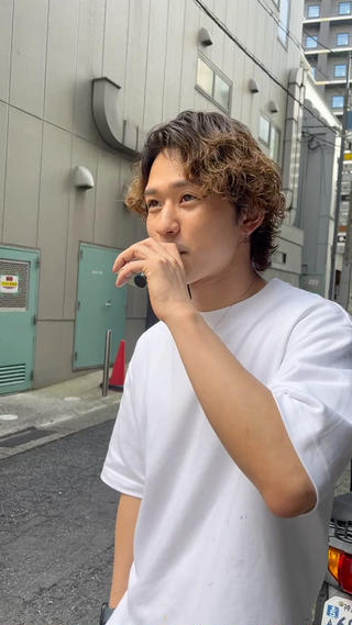 パーマ メンズ 【代表】 辻龍樹のヘアスタイル