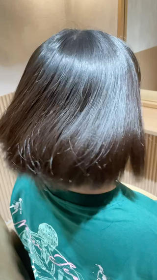 ショート 髪質改善　field チカモリ　ヒカルのヘアスタイル