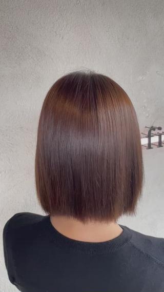 ショート 髪質改善　field チカモリ　ヒカルのヘアスタイル