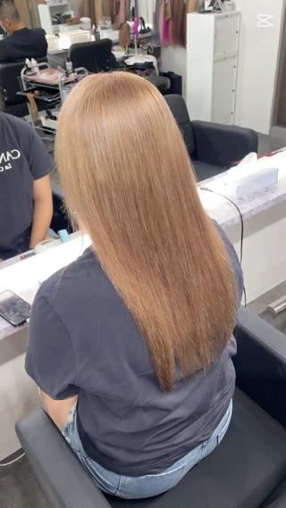 セミロング 田中 翔覇のヘアスタイル