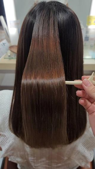 ロング 無料カットモデル/ セット/COCOKAのヘアスタイル