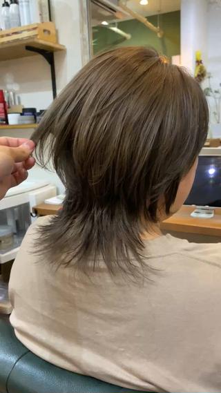 ミディアム branch所属・内山 優のヘアスタイル