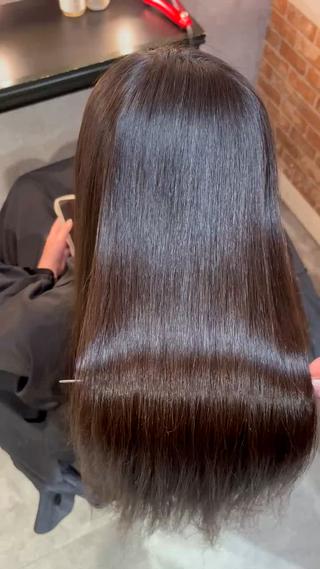 セミロング 銀座/韓国レイヤー髪 質改善/RYUのヘアスタイル