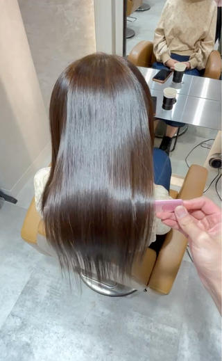 パーマ 銀座/韓国レイヤー髪 質改善/RYUのヘアスタイル