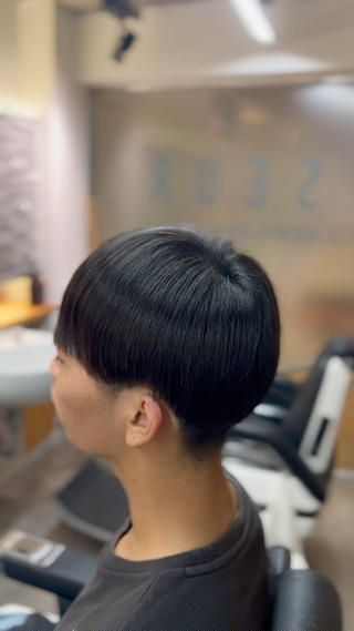 ミディアム パーマ メンズ FRISEUR/山本 美芽のヘアスタイル