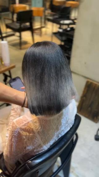 ショート カラー ヘアアレンジ 🫧艶髪矯正 髪質改 善ブリーチ🫧 大介のヘアスタイル