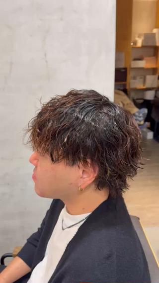 ショート パーマ メンズ 春日井メンズパーマ 🔥KOSEI🔥のヘアスタイル