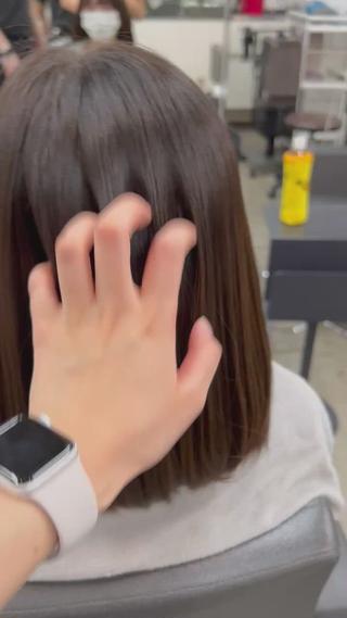ミディアム ukademy!live!所属・uka 旭美月のヘアスタイル