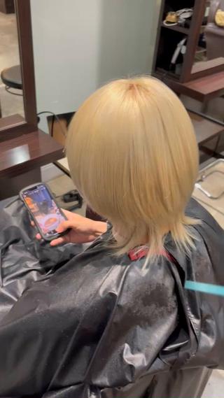 カラー 🐺YuTo🐺カラ ーリスト/Aujuaのヘアスタイル