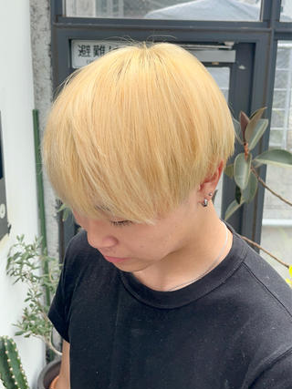 ショート カラー ショウタロウ🌟 タニサキのヘアスタイル