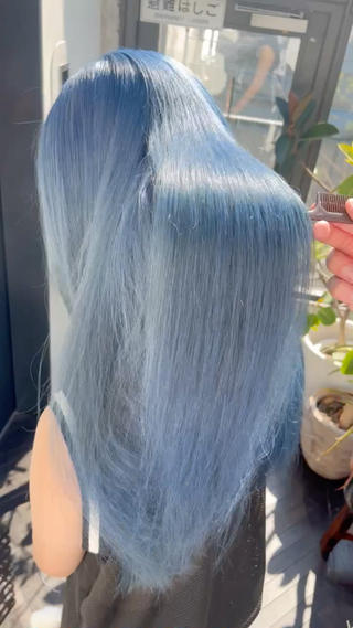 ロング カラー ショウタロウ🌟 タニサキのヘアスタイル