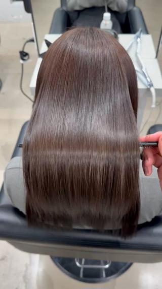 セミロング navile 銀座 角田 龍太のヘアスタイル