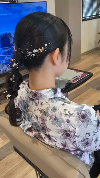 セミロング 中野 紹江のヘアスタイル