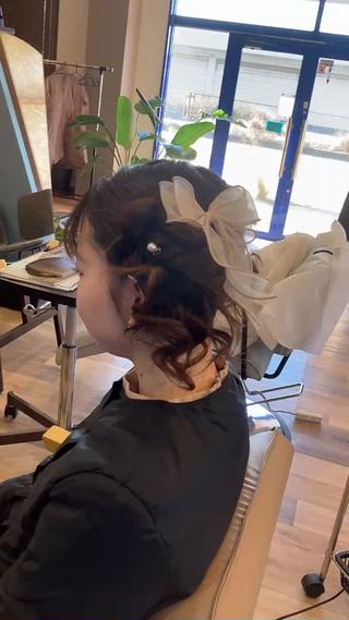 ロング 中野 紹江のヘアスタイル